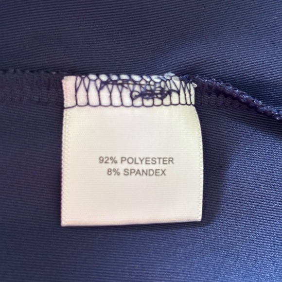 Peter Millar Performance Polo Shirt XL UPF 50+ Golf Blue Stretch - Picture 4 of 4